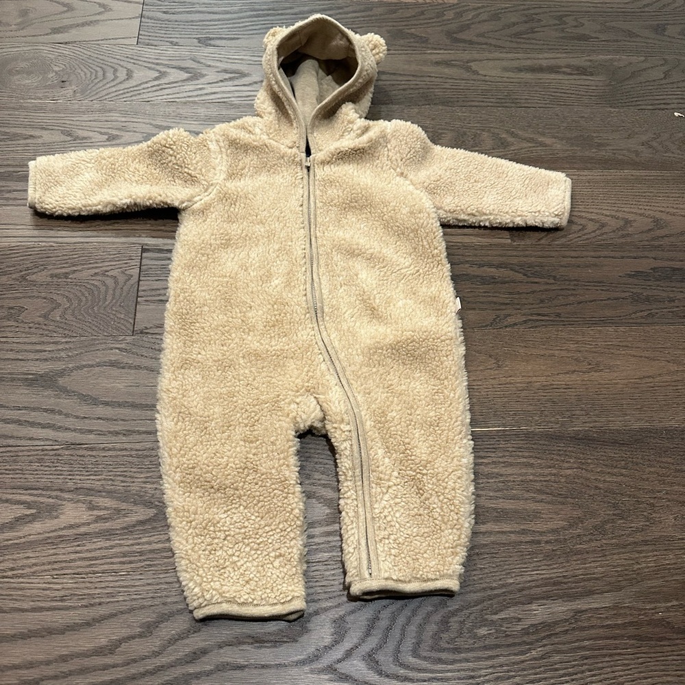 Gap Baby Sherpa Zipper One-Piece 6-12 months NWT